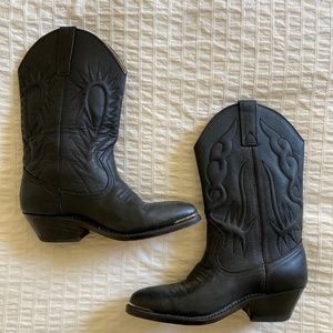 Vintage Panco Leather Cowboy Boot women’s 8